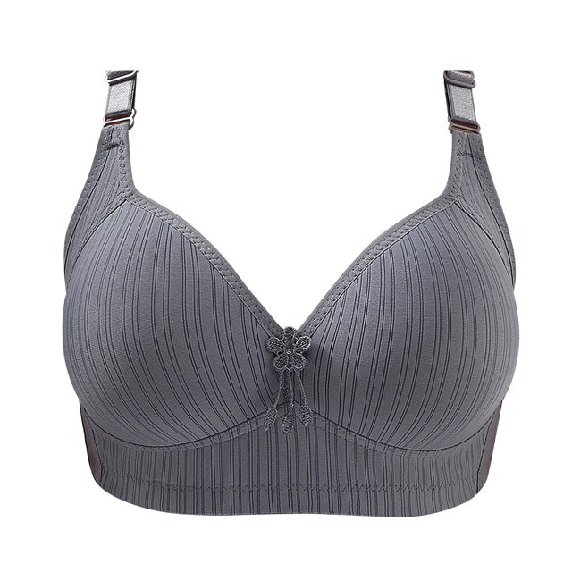 Clearance Sale 2025 Bra Women Clearance Lace Back Button Shaping Cup Adjustable Shoulder Strap Large Size Bra