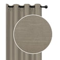 thumbnail image 1 of Faux Silk Panel Avec 8 Œillets (Taupe) - Set of 2, 1 of 2