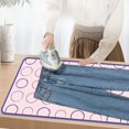 thumbnail image 1 of Heat-Resistant Ironing Mat with Non-Slip Backing, 40 x 70cm Portable Ironing Pad for Home and Travel, Protective Mesh Pressing Cloth, 1 of 8