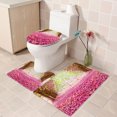 thumbnail image 4 of Chmadoxn Bathroom Rugs, Rugs for Living Room, Area Rug, Bath Mat Toilet Floor Mat U-shape Foot Mat Bathroom Bathroom Mat Printing Modern Mat Toilet Door Mat Three Sets carpeting carpeting, 4 of 8