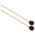 thumbnail image 3 of Marimba Stick Mallets, Exquisite Workmanship Exquisite Xylophone Mallets, Super Wear-Resistant for Musician Player Coffee,Purple, 3 of 7