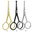 thumbnail image 4 of 105 MM Mustache Scissors Fashionable Durable Different Colors Exquisite Appearance Easy Installment High Gloss Beauty Clipper Black, 4 of 6