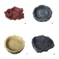 thumbnail image 1 of stanreset 1/2/3/5 Résine Reptile Nourriture Eau Bol de Remplacement Réutilisable Décoratif Inodore Universel Bols Alimentation Alimentation Accessoires Type 1 1 Pc, 1 of 6