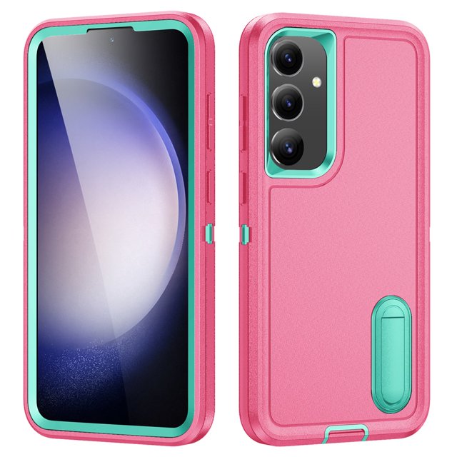 for Samsung Galaxy S25 5G Case, Samsung Galaxy S25 5G Phone Case with Built in Kickstand, Shockproof/Dustproof/Drop Proof Heavy Duty Military-Grade Rugged Protective Cover for Samsung Galaxy S25 5G