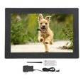 thumbnail image 2 of 12 Inch HD Digital Photo Frame Smart Video Player for Multifunctional Use Black ABS Material, 2 of 7