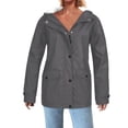 thumbnail image 2 of Posijego Imperméables P-4TG pour Femmes Légers Imperméables Manteau de Pluie Coupe-Vent Extérieur Voyage Randonnée Veste, 2 of 6