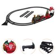 thumbnail image 1 of TEHAUX 1Set Tabletop Christmas Train with Sound and Lights Vintage Electric Locomotive, 1 of 6