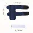 thumbnail image 2 of Trigger Finger Splint for All Finger Brace - Mallet Finger Splint Support - Trigger Finger Straightening Brace-Adjustable Fixing Belt with Built-in Aluminum, 2 of 7