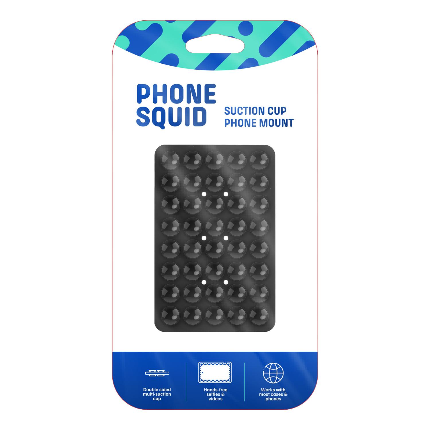 Support Téléphone Universel Blu Element PhoneSquid | Fixation par Ventouse – Violet