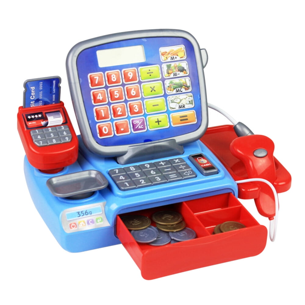 Caisse Enregistreuse Jouet Avec Scanner – Jeu De Rôle Magasin – Éducatif (Calcul, Monnaie) – Dès 3 Ans