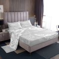 thumbnail image 1 of Erosebridal Gothic Moth Bed Sheets Set Full Size, Skull Bed Sheets Full, Mandala Style Decor 4-Piece, 1 of 7