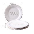 thumbnail image 1 of FRAÎCHE Holiday Appetizer Plates Set, 4 pack, 1 of 7