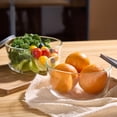 thumbnail image 4 of Mainstays Round Glass Food Storage Container with PE Lid 1.6 L, 4 of 7