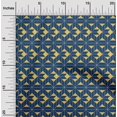 thumbnail image 1 of oneOone Cotton Silk Fabric Square|Diamond & Triangle Geometric Printed Craft Fabric BTY 42 Inch Wide, 1 of 1