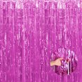 thumbnail image 1 of tredstone Photo Backdrop Streamers Decorations 0pcs Tinsel Curtain Backdrop Gold For Birthday Party Party Decorations Pink 6.5ft 1Set, 1 of 6