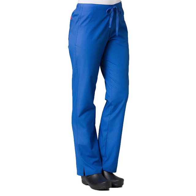 Red Panda Pantalon d'Uniforme à Jambe Droite à Demi-Cordon pour Femmes
