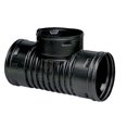 thumbnail image 1 of Hancor 553057 3 in. Drain Tee Poly Single wall, 1 of 1
