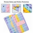 thumbnail image 3 of Case For Ipad 9th Generation Case - Bubble Fidget Sensory Ipad 9 10.2" Case For Kids Stylish Rainbow Soft Release Stress Shockproof Case With Fold Stand, 3 of 5