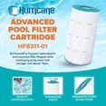 thumbnail image 2 of Hurricane HF8311 Cartouche de Filtre de Remplacement pour Spa PXST100 et Unicel C-8311, 2 of 7