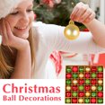 thumbnail image 4 of EGNMCR Christmas Ornaments 36-Pack Christmas Ball Ornaments Set, Shatterproof Christmas Bulbs, Hanging Decorations for Xmas Tree, Holiday, Party, Wedding, 4 of 4