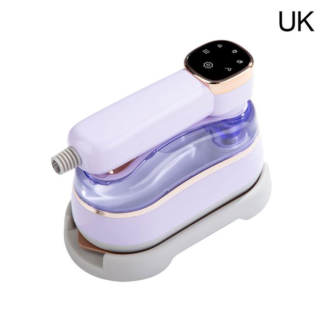 Mini Steam Iron for Clothes, Biupky Travel Steamer Clothes, 180 Rotating Portable Iron, Micro Steam Mini Handheld Compact Hand Held Steamers for Home, Dorm & Business Trip