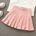 thumbnail image 2 of Kcodviy Jupe Plissée Fille École Combinaison à Manches Longues pour Filles Jupe Mini Jupe Plissée Robes d'Été Décontractées Jupe de Cheer Décontractée Patineuse Robe Chic Fille Jupe, 2 of 4