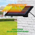 thumbnail image 5 of Solar Pendant Lamp Outdoor/indoor 3m Cable Solar Powered Hanging Shed Lights With Remote Control For-colortwo Light White, 5 of 5