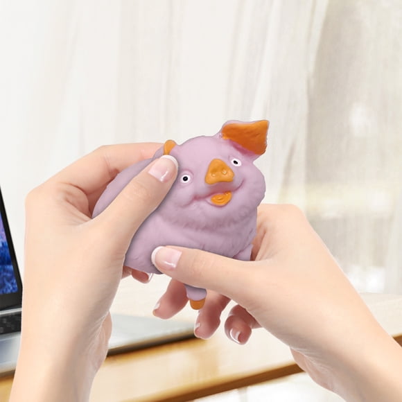 Pink Pig Squishy Toy,Taba Pink Pig Squishy Stress Relief Squeeze Toy,Cute Stretchy Fidget Pink Piggy Party Favors Relief Squeeze Fidget Toys for Office Classroom Birthday Christmas Stuffer Gift