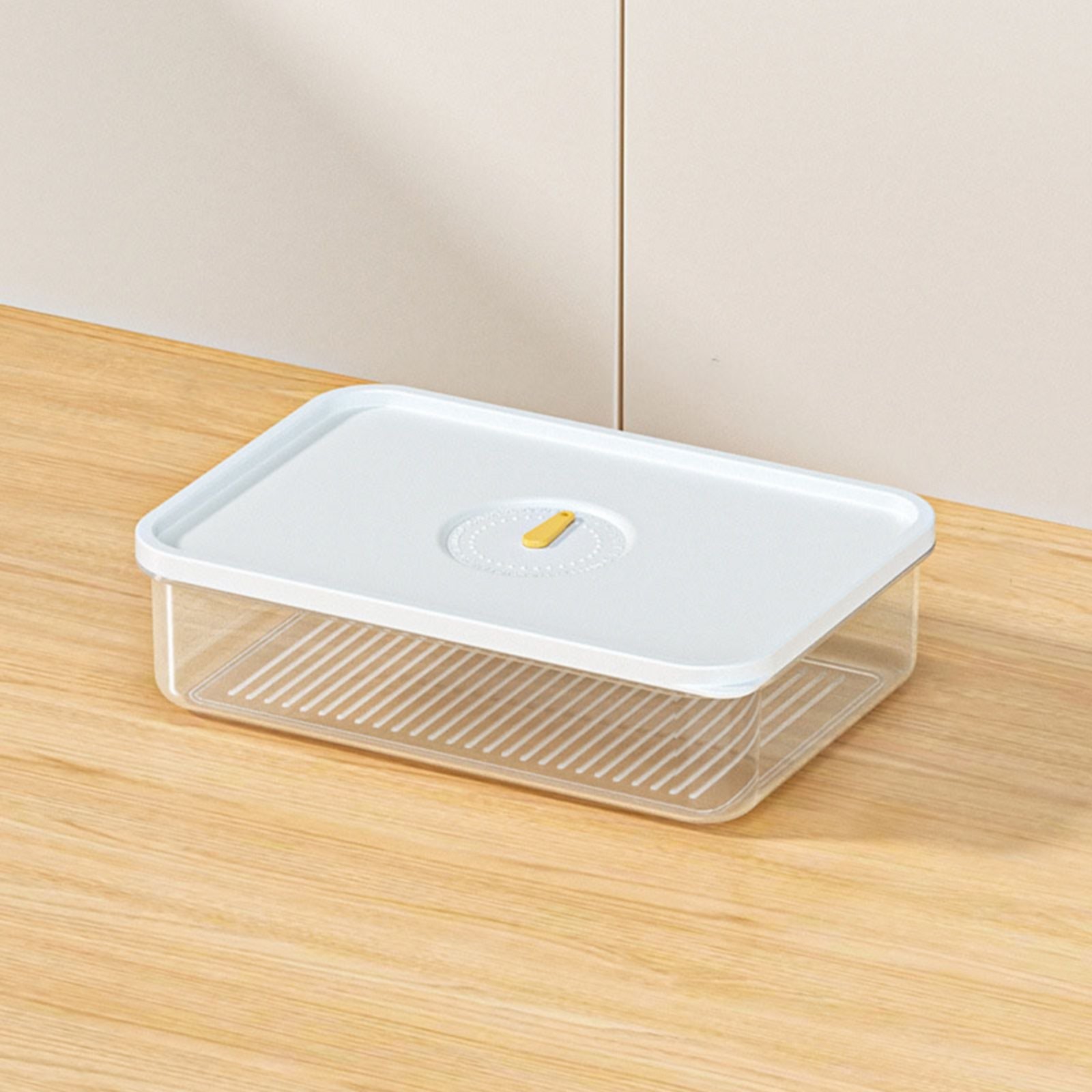 Clearance Hcnuuo Food Storage Container Food Organizer Plastic Food Container Stackable Portable Freezer Storage Container