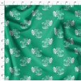 thumbnail image 4 of Soimoi Silk Fabric Leaves & Floral Artistic Decor Fabric Printed Yard 42 Inch Wide, 4 of 5