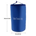 thumbnail image 3 of Graflsoa Durable Oxford Table Tennis Ball Storage Bag with Dual Zipper, Holds 230 Balls, Portable & Foldable Design in Blue, 3 of 7
