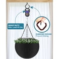 thumbnail image 4 of 25 PCS Hanger Hooks with Safety Buckle, Windproof Screw Hooks for Hanging Outdoor String, 4 of 8