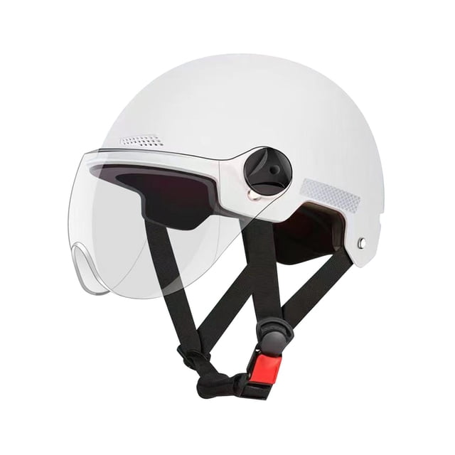 koolsoo Casque de Cyclisme Confortable et Convivial avec Doublure Blanc