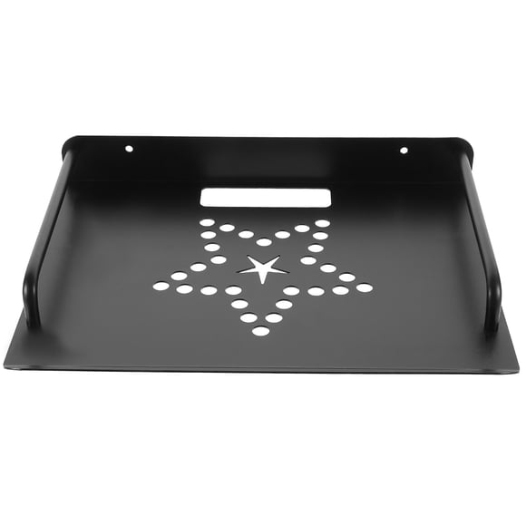 KAKOWELY Wall Mounted Small Projector Shelf Metal Router Rack Floating Projector Shelf,11.22X"X8.27"X1.57"