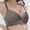 Grey, variant on Full Figure Lace Underwire Bra Push Up Lift Support Everyday Comfort T Shirt Bra For Plus Size