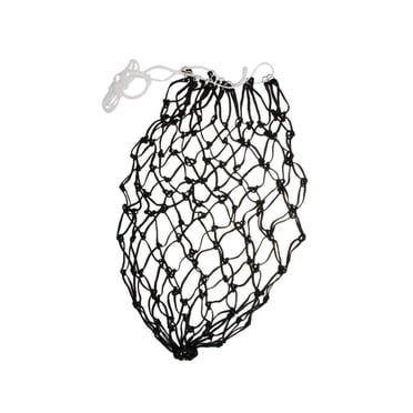 Durable 92cm/ 36" Nylon Slow Feed Hay Net for Horses 10 Mesh Hole Black