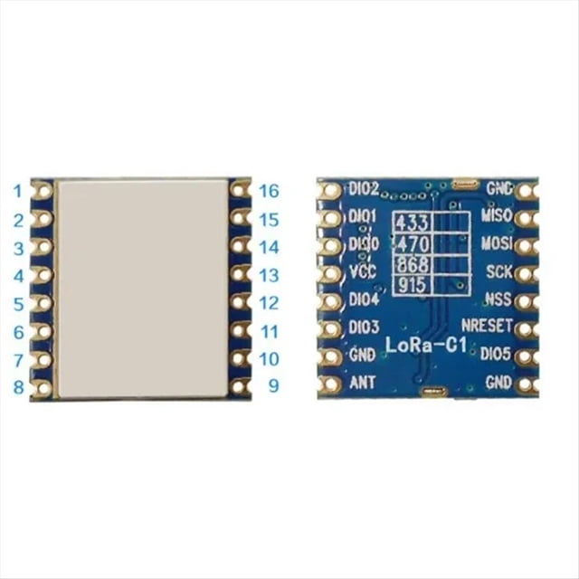 (4 Pcs/lot) LoRa1278-C1 Émetteur-Récepteur RF Sans Fil LoRa SX1278 Module 470mhz