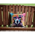thumbnail image 4 of Poodle Hippie Dawg Throw Pillow, 4 of 6