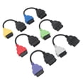 thumbnail image 3 of MAYUJIAA 6 Pcs OBD2 Cable Adapter Professional Diagnostic Scanner Cable Replacement For Fiat QM321-46979, 3 of 13