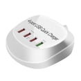 thumbnail image 4 of serony 4 Ports USB Charger Portable Mobile Phone Tablet Charging Station Fast Charging Dock Station Adapter EU, 4 of 9