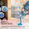 thumbnail image 3 of Folkart Matte Acrylic Craft Paint, 2 fl. oz., Aqua, 3 of 9