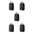 thumbnail image 1 of Wweixi Reusable Travel Shoe Storage Bag Eco-friendly Solution For Shoe Transportation Lightweight black L 5Set, 1 of 6