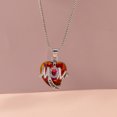 thumbnail image 1 of Nvzi Mother's Day Gift Ideas - Mothers Day Necklace for Mom Mothers Day Gifts for Mom from Son Gifts for Her Mom Gifts for Mothers Day Grandma Mothers Day Gift(Red), 1 of 5