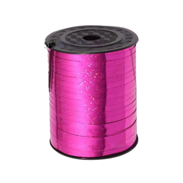 Youkk Plastic Ribbon Sparkling And multifunctional For Wedding And Party Decorations Sturdy Golden Curled Ribbon rose red 1Set