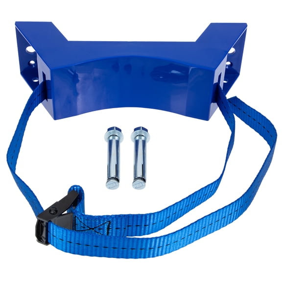 1 Set Propane Tank Holder Gas Cylinder Bracket Heavy Duty Nitrogen Tank Holder with Screws
