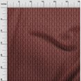thumbnail image 2 of oneOone Viscose Jersey Fabric Curve & Circle Block Print Fabric By Yard 60 Inch Wide, 2 of 5