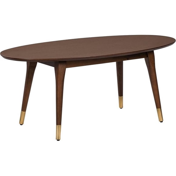 Elle Decor Clemintine Coffee Table in Walnut