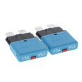 thumbnail image 1 of Almencla 2 Pcs 12V Disjoncteur de Remplacement pour Automobile Standard Automobile 15A, 1 of 4
