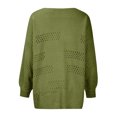 thumbnail image 4 of Cameland Lightweight Summer Fall Cardigan for Women Spring Open Front Long Batwing Sleeve Netted Crochet Cardigans Sweaters, 4 of 8