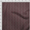 thumbnail image 3 of oneOone Polyester Lycra Fabric Stripe|Leaves & Floral Block Print Fabric BTY 56 Inch Wide, 3 of 4